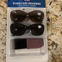 +2.50 Sunglass Readers (Includes 2 Cases