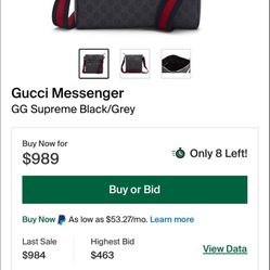 GUCCI SUPREME MESSENGER