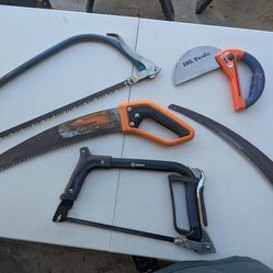 Assorted Hand Saws