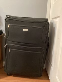 Vintage Black Samsonite Hard-Shell Suitcases – Multiple Sizes