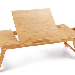 Bamboo laptop desk/tray