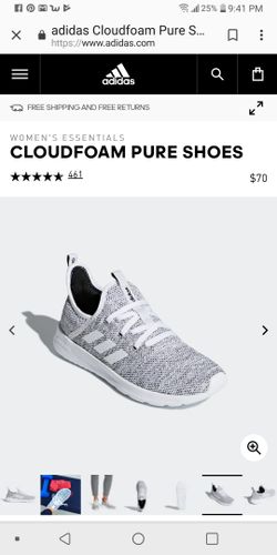 Adidas Women Pure Cloudfoam 8 1/2