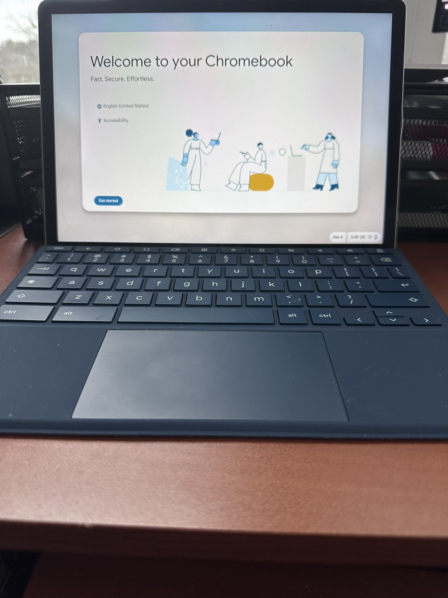 HP Chromebook Tablet 11" Touch Qualcomm Snapdragon 7c 8GB RAM 64GB