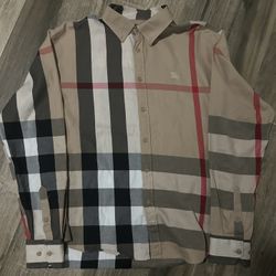 burberry botton up 