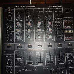 Used Pioneer DJM 500 Performance Mixer in Great Shape