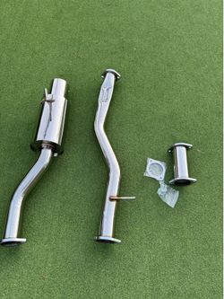 Catback Exhaust for 2003-2008 Nissan 350Z & Infiniti G35 with 4.5'' Single Tip & 3'' Pipe