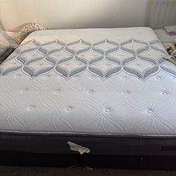 King Size Mattress And Spring Box