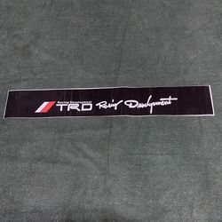 Toyota TRD Racing Windshield Banner Universal Fit 