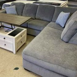 L Shaped Sectional Financing Available By ASHLEY 🚚