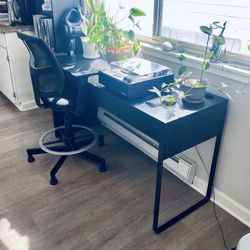 Black Work Desk