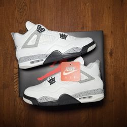 Jordan 4 “ white Cement ” 