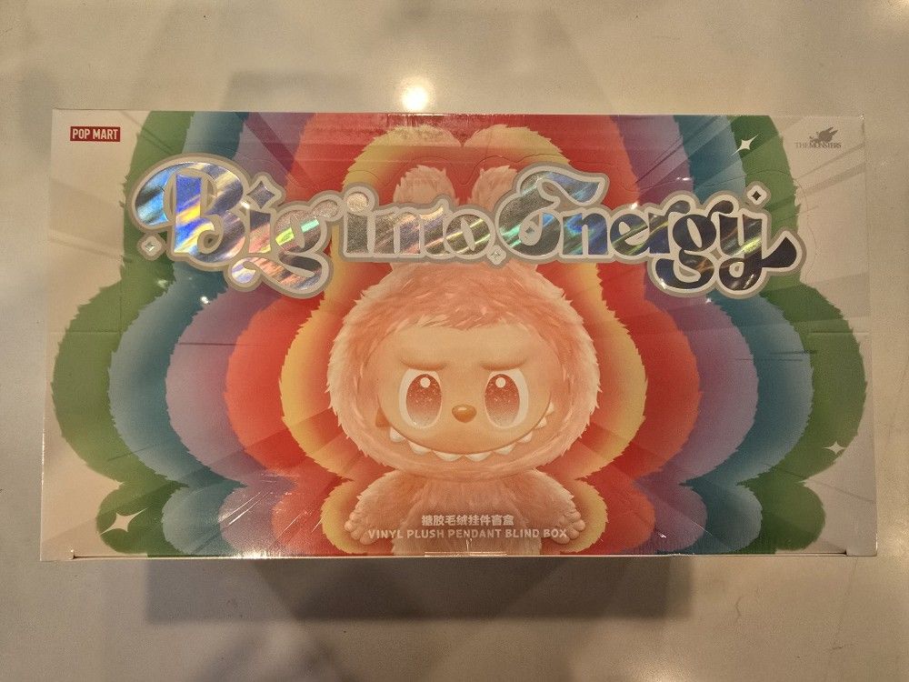 FS/FT for Pokemon: Authentic w Receipt Sealed Set of Big Into Energy Labubu PopMart w chance at Secret!