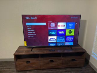TV AND STAND - SELLING ASAP MOVING OUT NEED GONE  PRICE IS FIRM