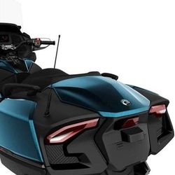 Can-Am Spyder RT Rear Panel - Sea To Sky - Mystery Blue