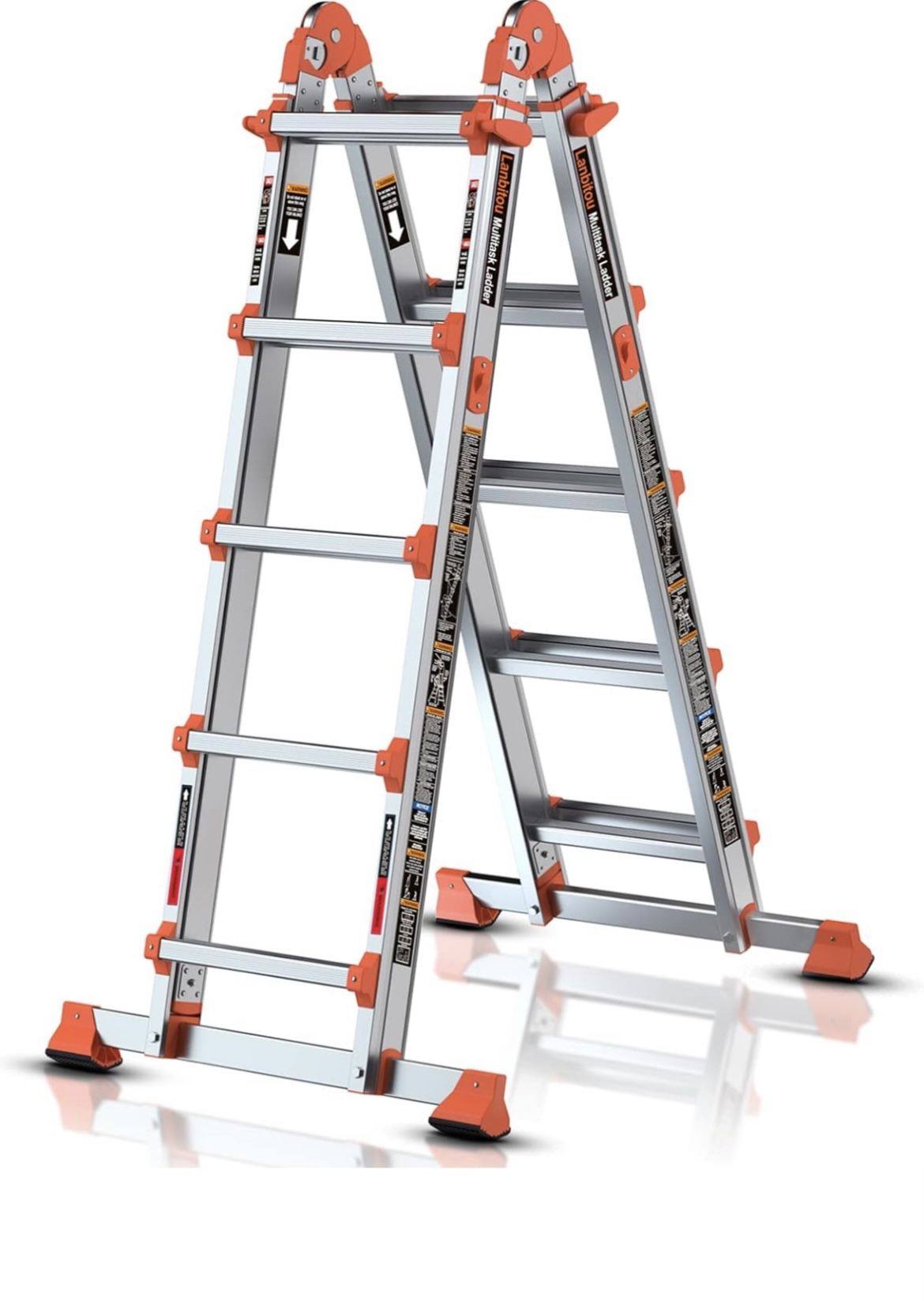 17 Feet Aluminum Extension Ladder 