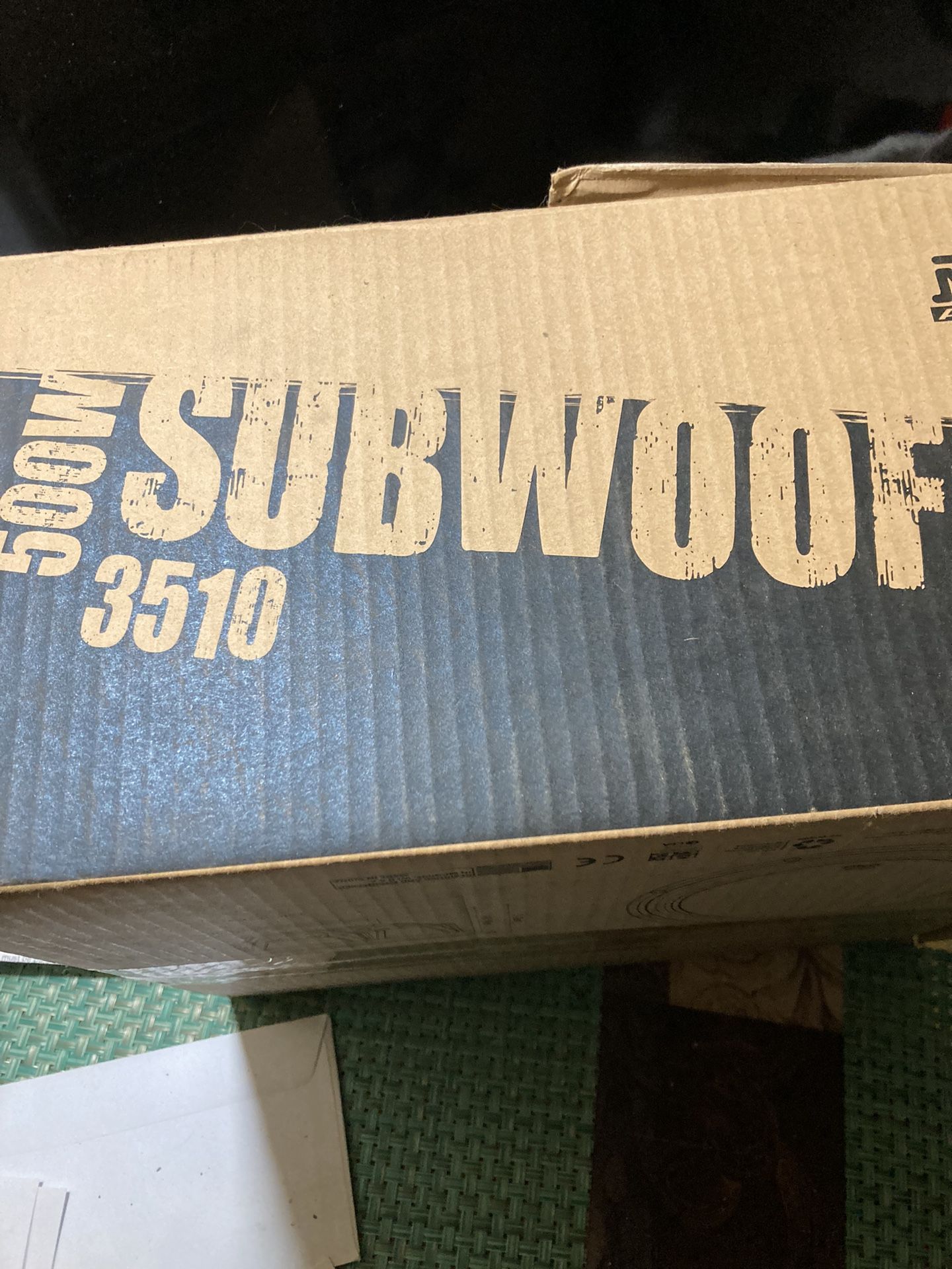 New 10” MTX 3510-02 Subwoofer In Box!