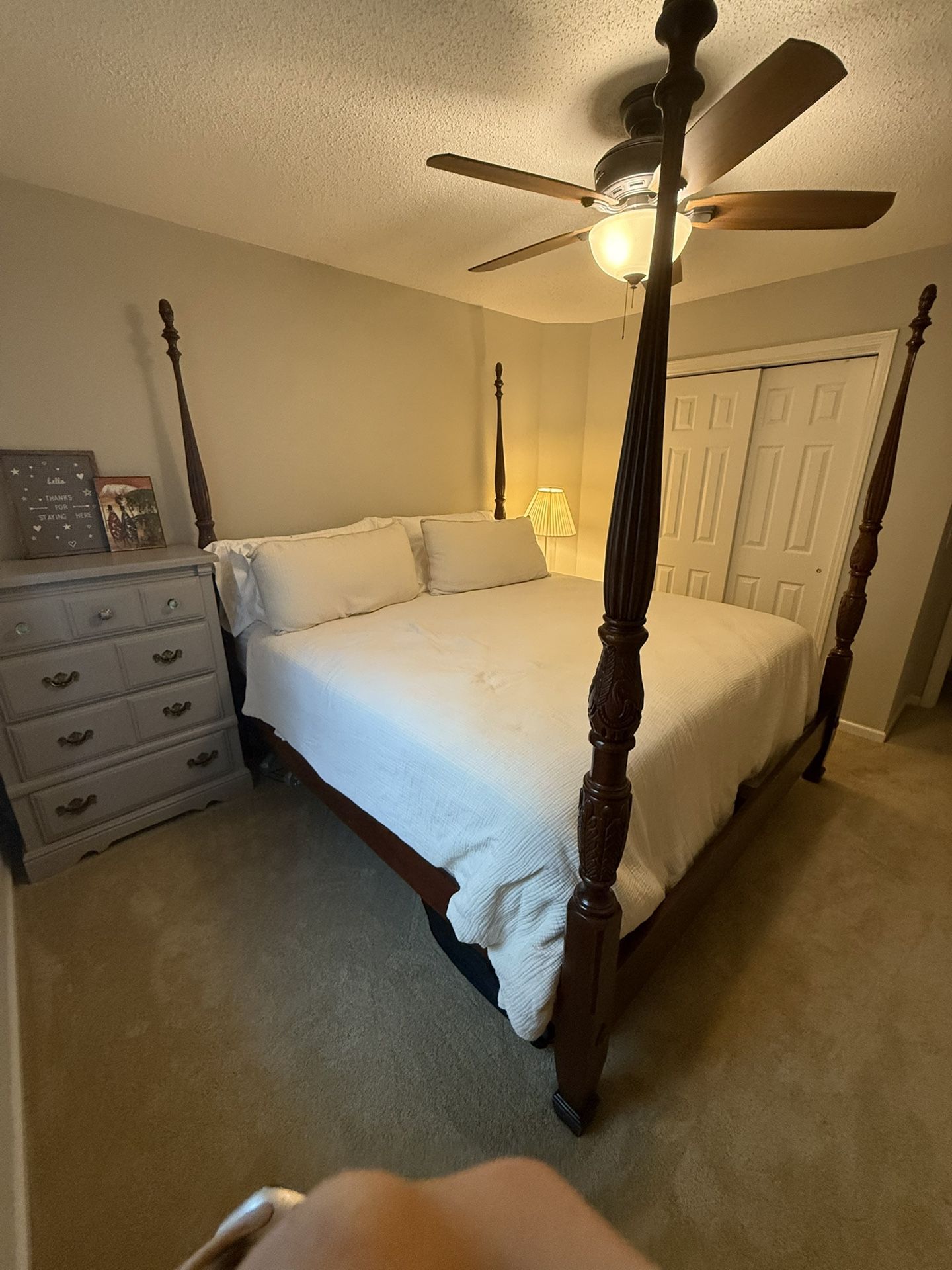 Vintage King Bed Frame