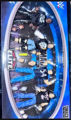wwe Smackdown 4 pack action figures, opened box