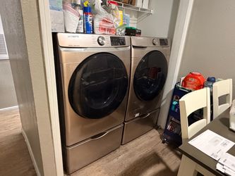 Washer and dryer