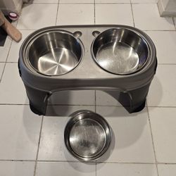 Dog Feeder With Bowls