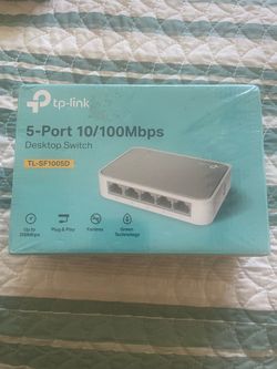 Tp-Link 5-port 10/100Mbps desktop switch Tl-SF1005