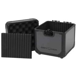 Odyssey K7060BLG Utility Case for 60 7″ Vinyl Records - Black Gray