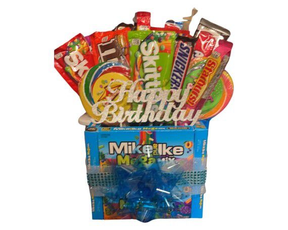 Large Candy Bouquet, Birthday Gifts, Gift Basket , Edible Gift, Custom Gift


