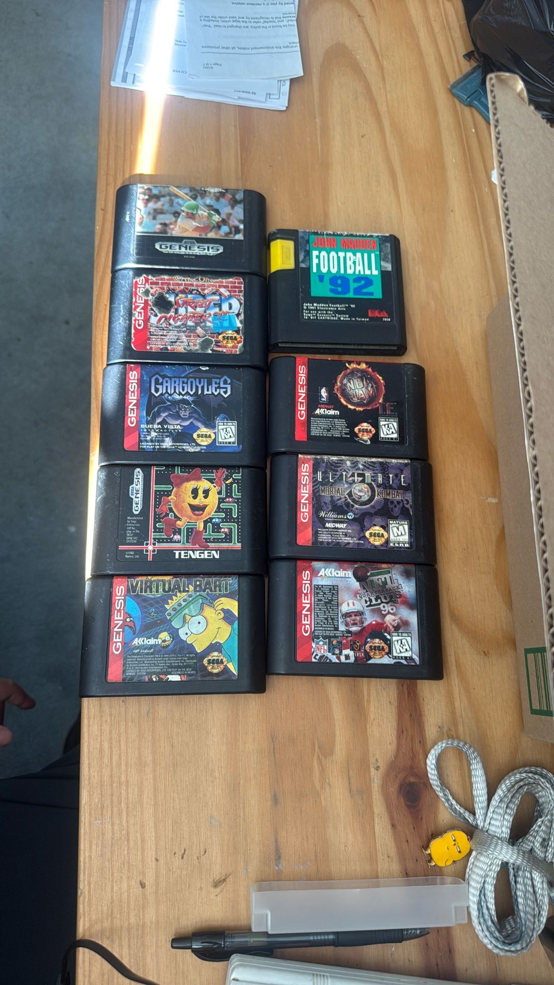 Genesis Games 9- Carts 