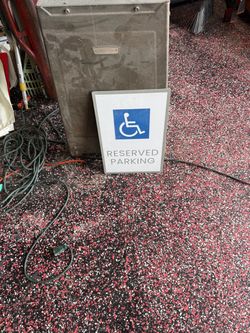 Handicap sign