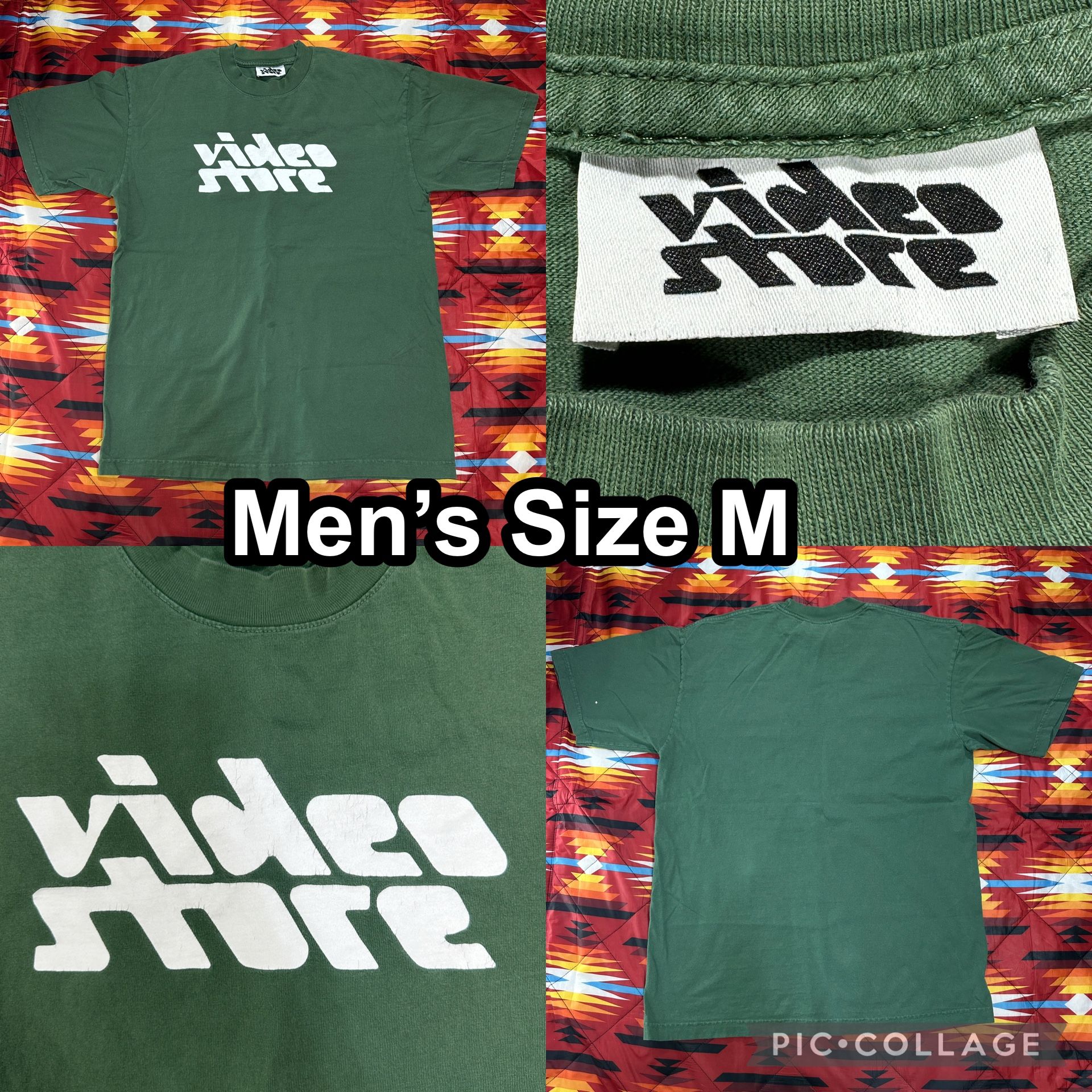 Video Store Kevin Abstract Brockhampton Green T-Shirt Men’s Size Medium