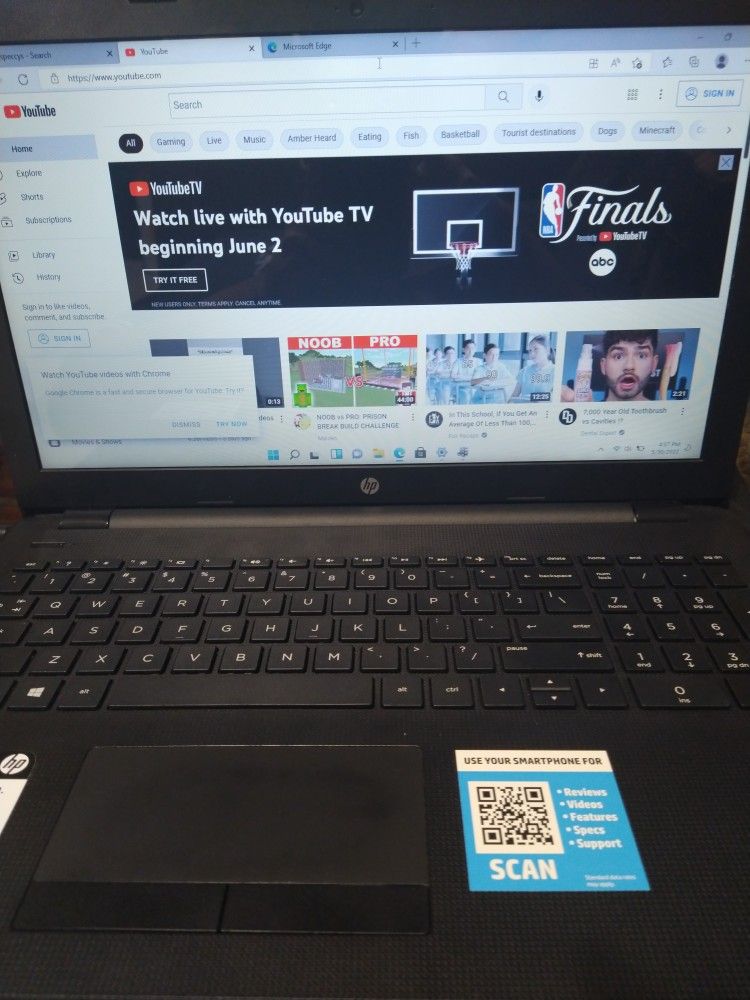 HP Laptop Touch Screen