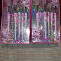 New Unicorn makeup brushes