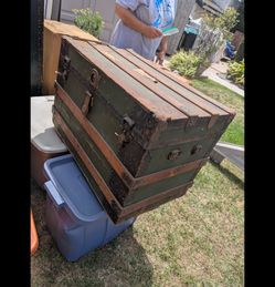 Antique Steamer Trunk
