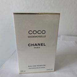 CHANEL COCO MADEMOISELLE EAU DE PARFUM 3.4OZ/100ML,  NEW SEALED BOX 
