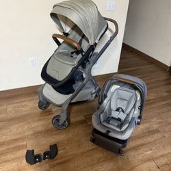 Nuna Grow Stroller and car seat 