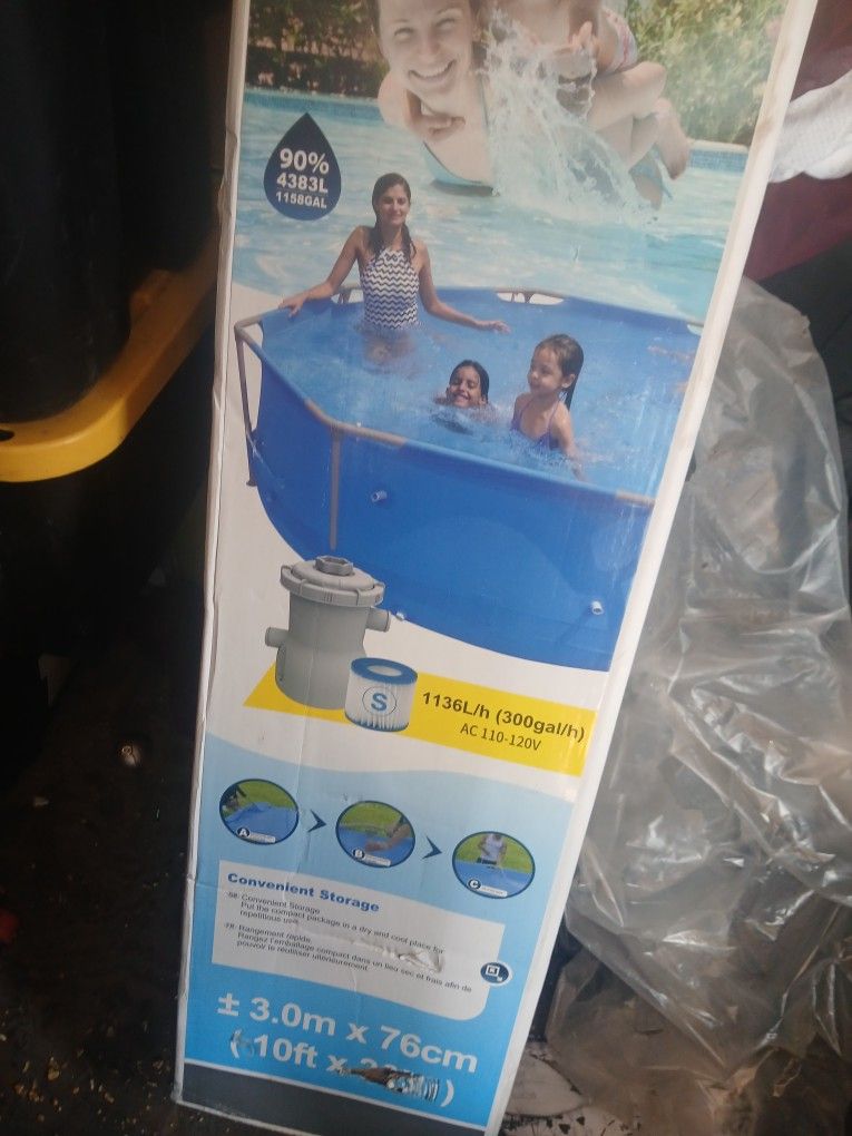 Swimming Pool 10ftx30inch