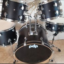 Drums Cymbals Drumset Instruments Percussion Music Entertainment Pacific DW 