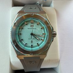 Technomarine Coral Legacy Women’s Watch Aquamarine Dial with Grey Band 🔥🔥🔥🔥