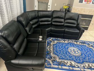 New Power Recliner Sectional Couch with USB! Free Delivery 🚚 !
