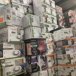 Bathroom Ventilation Fans with Bluetooth speaker and LED light and others $60-$100