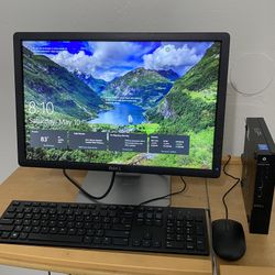 Dell Optiplex 3020M Micro Desktop Mini Tower PC Intel® Core™ i3-4160T CPU @ 3.10GHz  6GB DDR3 SDRAM. 120 GB SSD  Windows 10 pro. Microsoft office inst