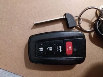 2018 Toyota Camry Key Fob Replacement 