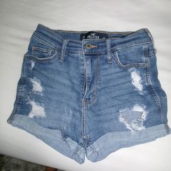 Hollister Size 0 Jean Shorts 