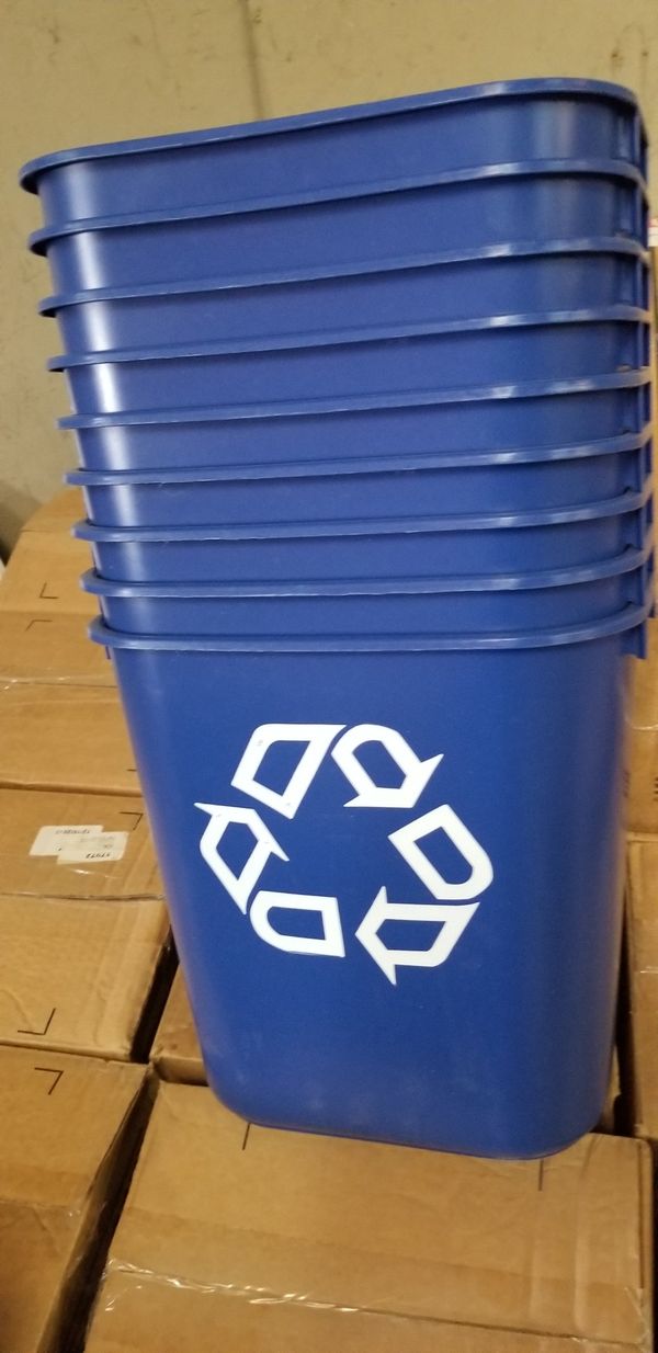 3 gallon blue recycle bins for Sale in San Antonio, TX - OfferUp