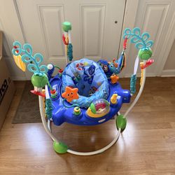 Baby Einstein Neptune's Ocean Discovery Activity Baby Jumper Activity Center - Like NEW