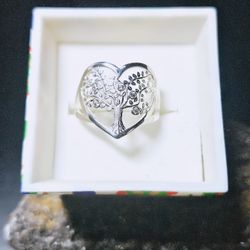 .925 Mexican Silver Ring Size 8 "