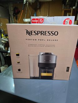 New Sealed Nespresso Vertuo Pop+ Deluxe Coffee Machine