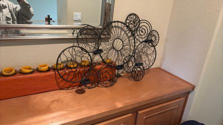 Decorative Brass Candle Holder