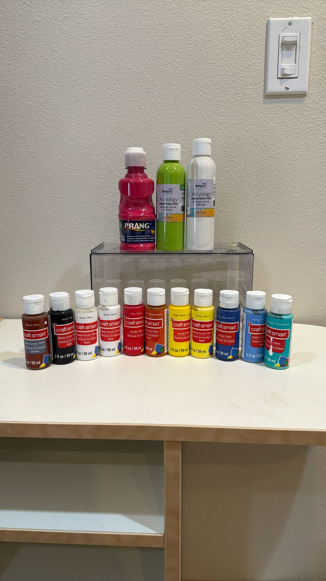 Acrylic Craft Paint Lot