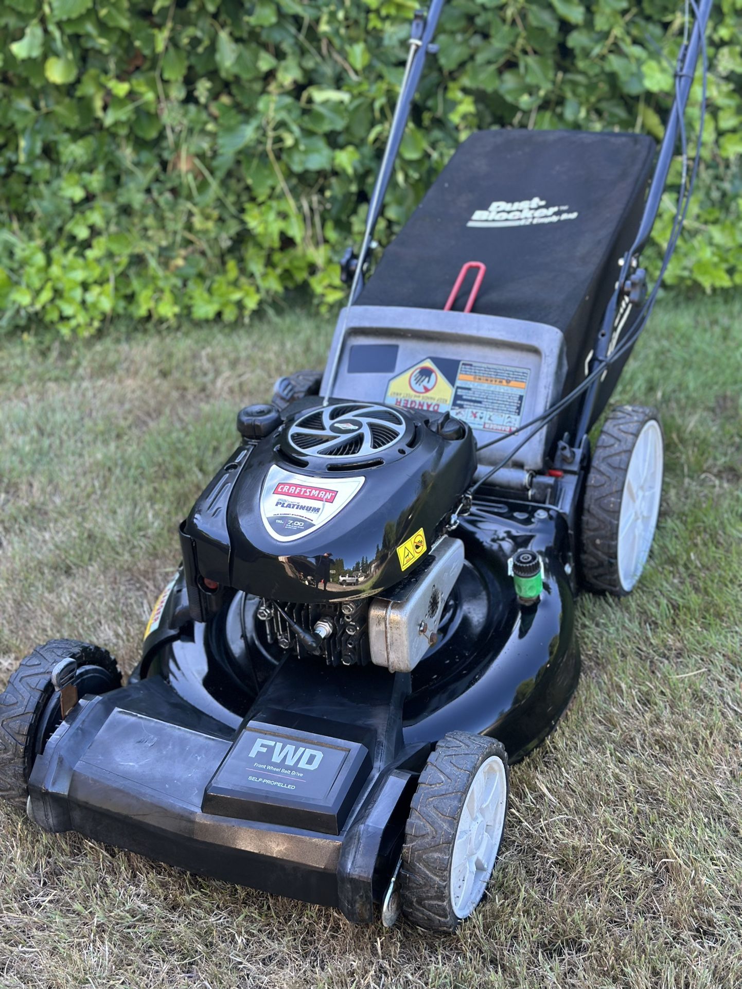 Craftsman Platinum 7HP 21” Self-Propelled Mower – Serviced + Trade-In